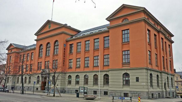 Bilde av rådhuset i Trondheim
